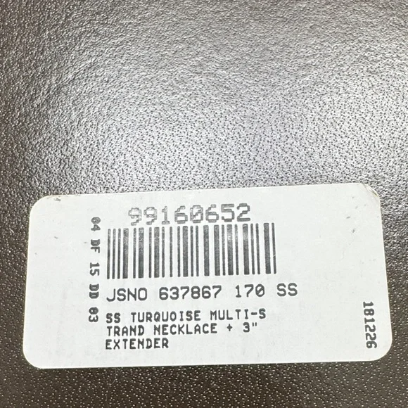 Ross-Simons Turquoise Multistrand Necklace - Picture 3 of 5